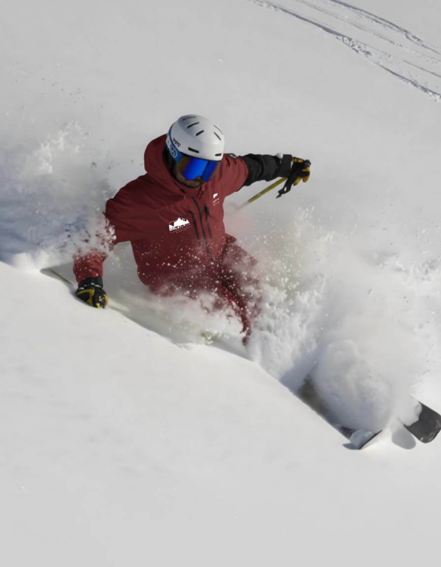 Técnica de esquí profesional